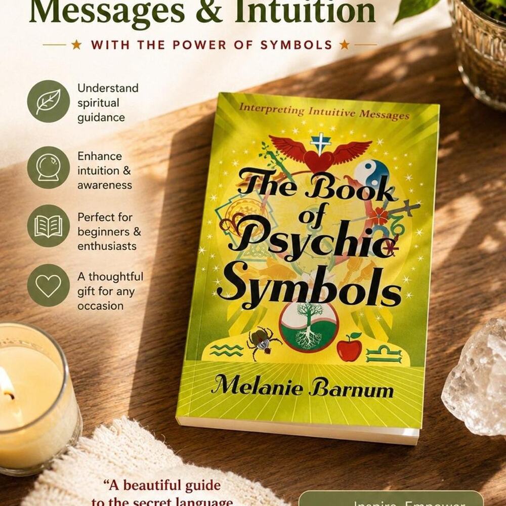 The Book of Psychic Symbols Melanie Barnum Intuition Dreams Spiritual Guide